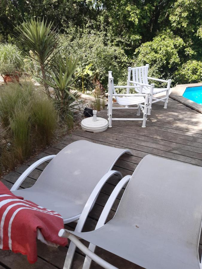 Le Calme De La Garrigue Bed and Breakfast Russan Exteriör bild