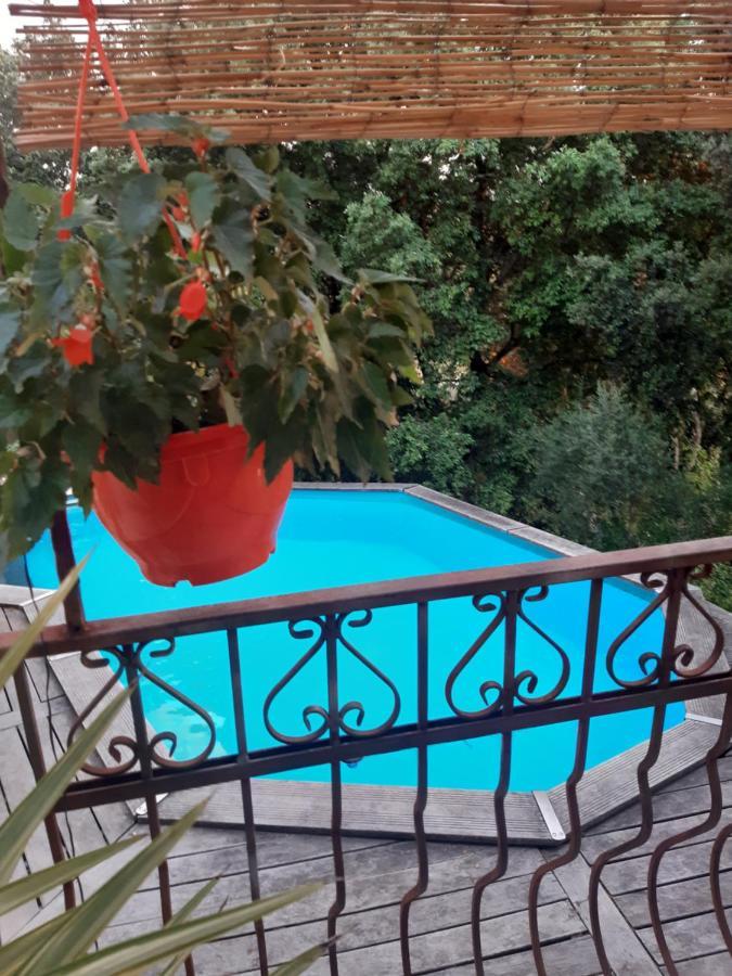 Le Calme De La Garrigue Bed and Breakfast Russan Exteriör bild